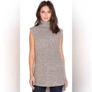 Revolve Theory Beylor T Caresse Mohair Turtleneck Sweater Top Knit‎ Vest  P XS